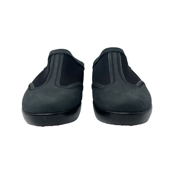 Cole Haan 9B NikeAir Comfort Clogs Wedge Slip On Slide Mule Black Gray Womens - Picture 2 of 14